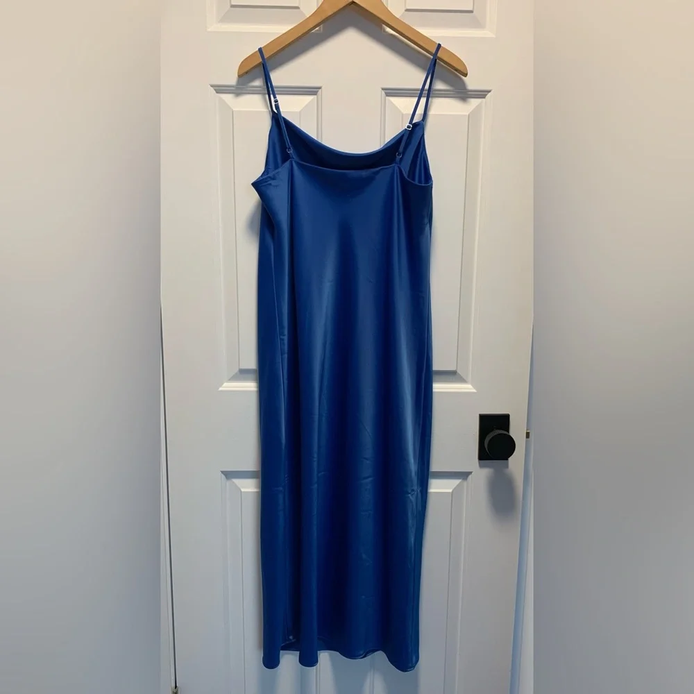 Banana Republic Blue Midi Dress - Picture 5 of 8